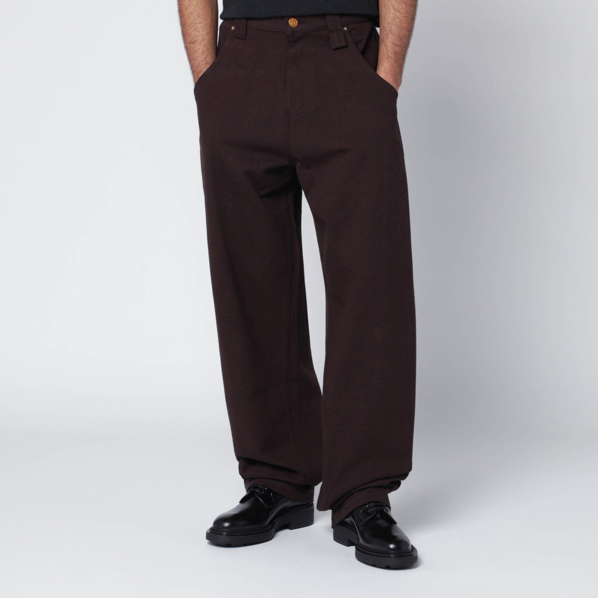 Willy Chavarria Willy Chavarria Bad Boy brown jeans