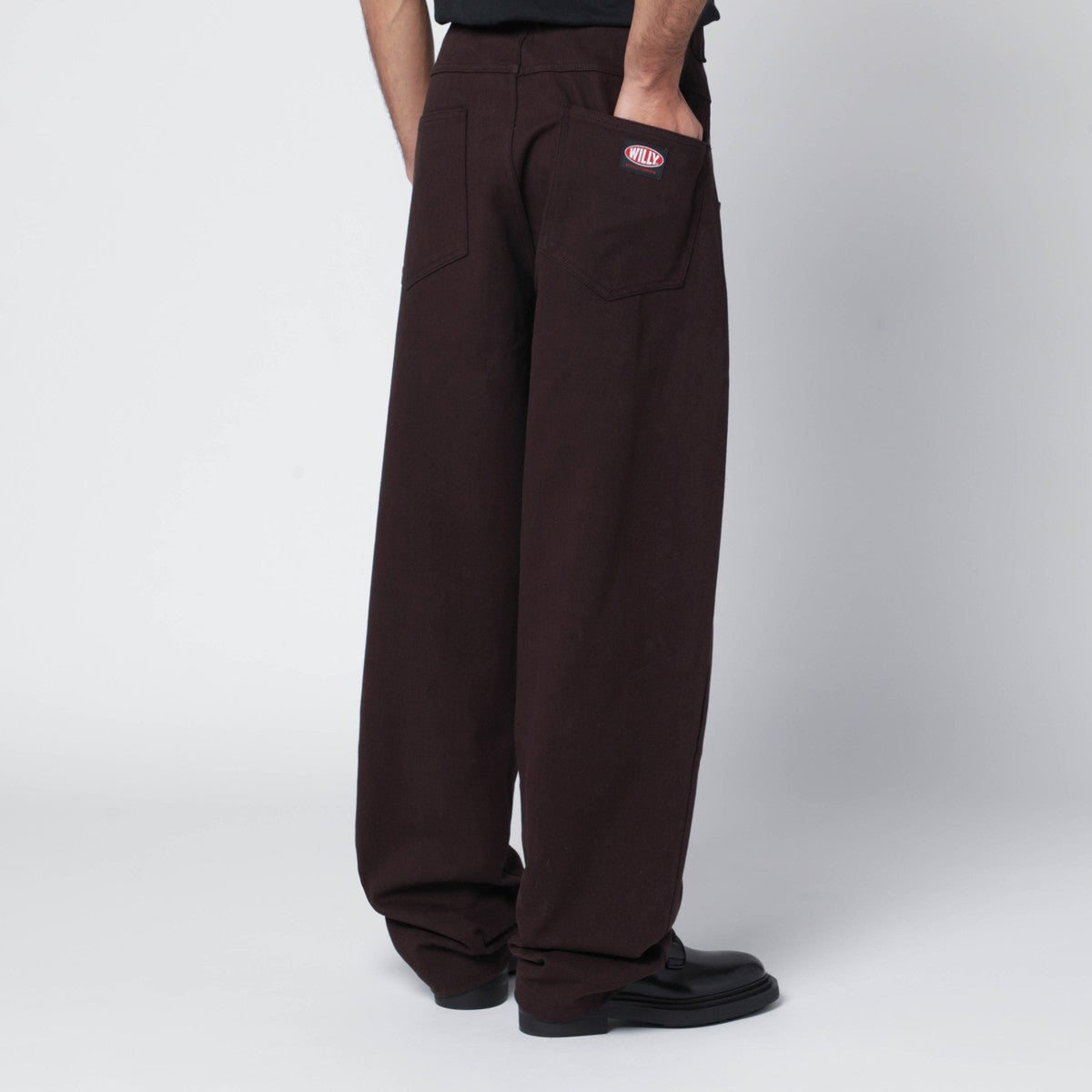 Willy Chavarria Willy Chavarria Bad Boy brown jeans