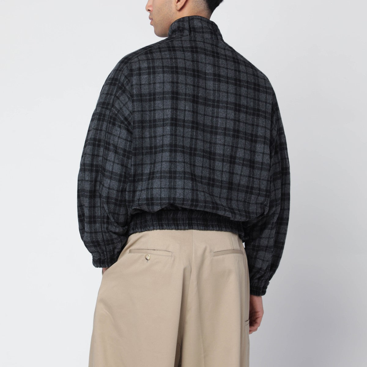 Willy Chavarria Willy Chavarria Quilted wool bomber jacket