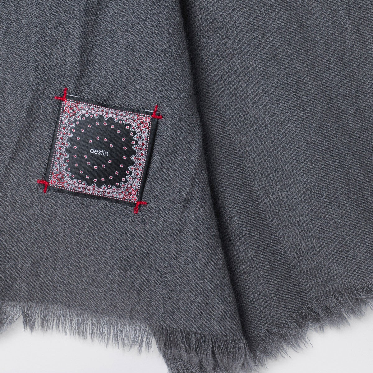 Destin Destin Grey wool scarf