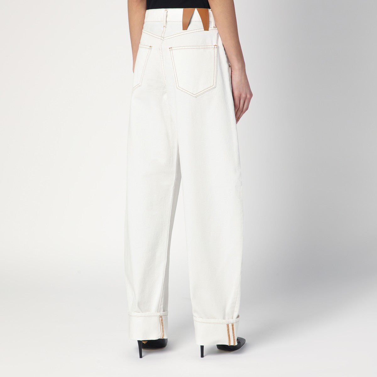 Darkpark DARKPARK Khris white balloon jeans