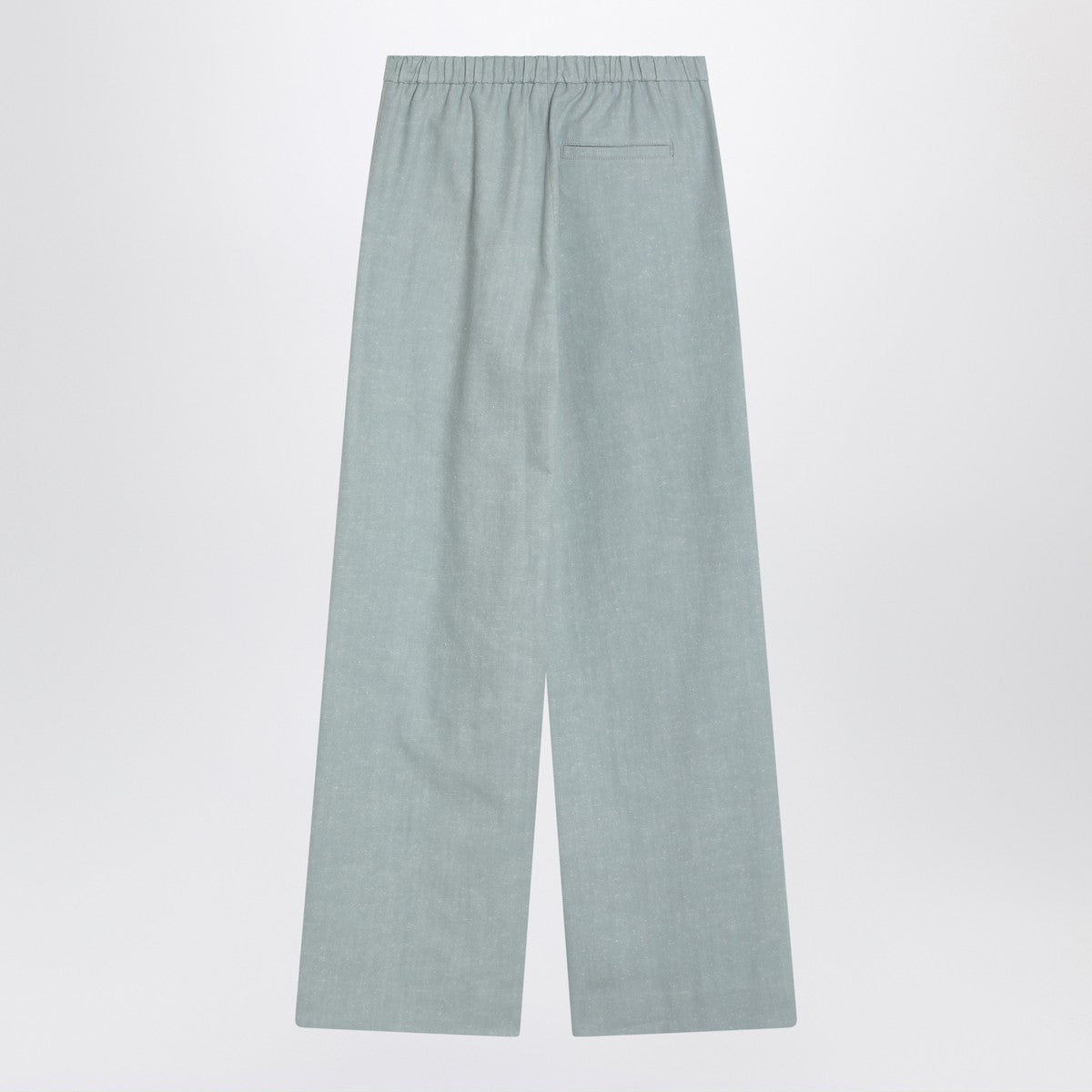 LouLou De Saison LouLou De Saison Gray fog pants in cotton blend