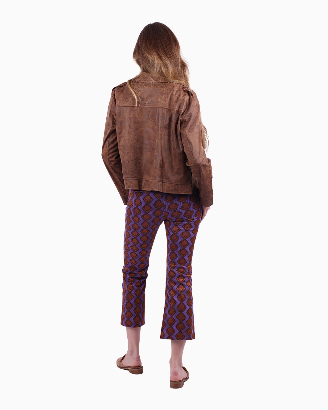 Siste’s Jacquard Trousers – Designer Women’s Pants