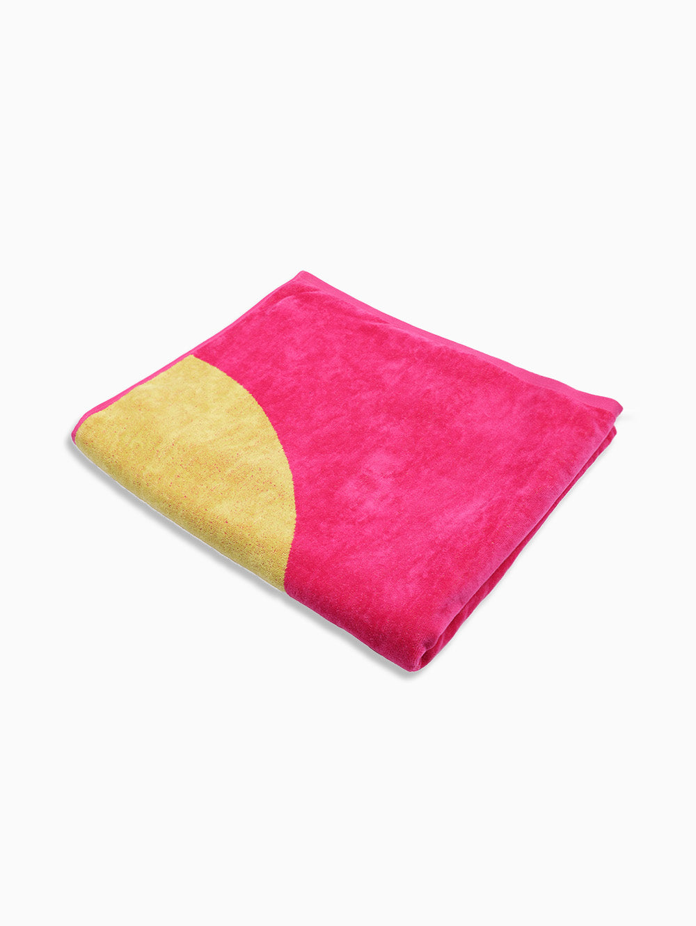 PHILIPP PLEIN pink towel showing brand text and soft texture