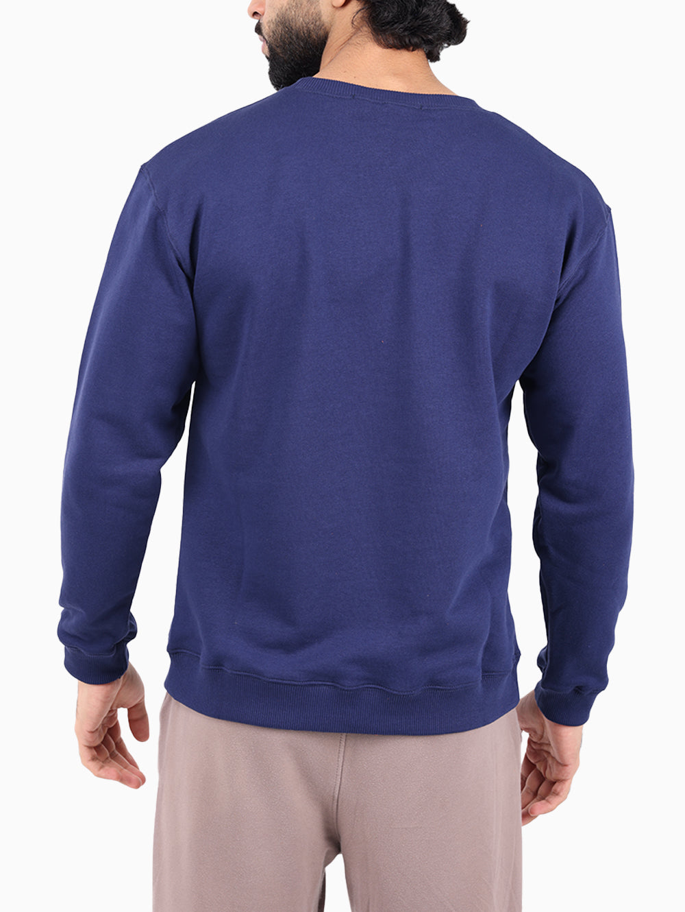 Reign Italia sweatshirt back view in blue