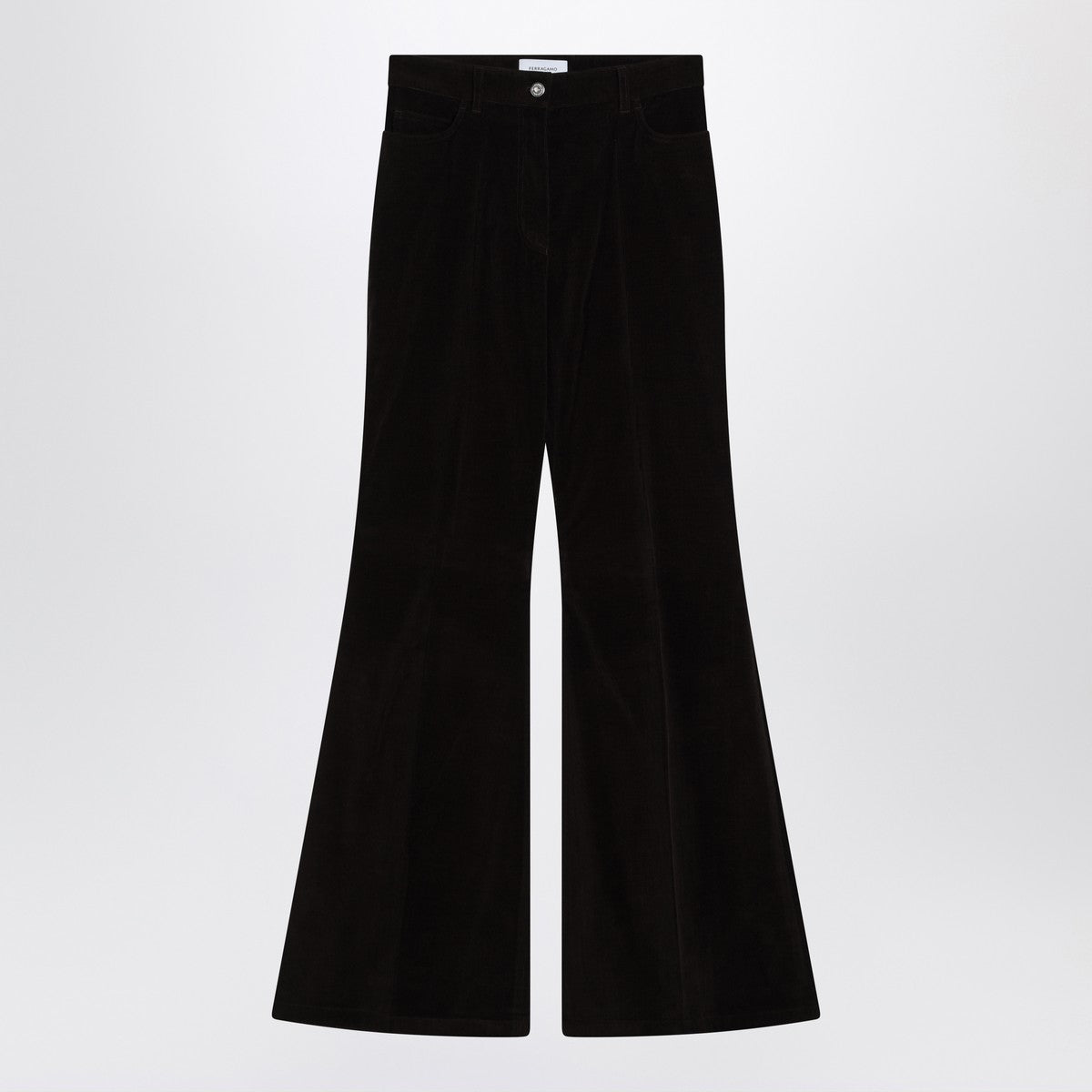 Ferragamo Ferragamo Espresso flared pants