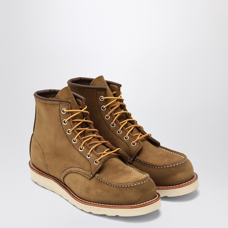 Red Wing Red Wing Classic Moc olive suede boot