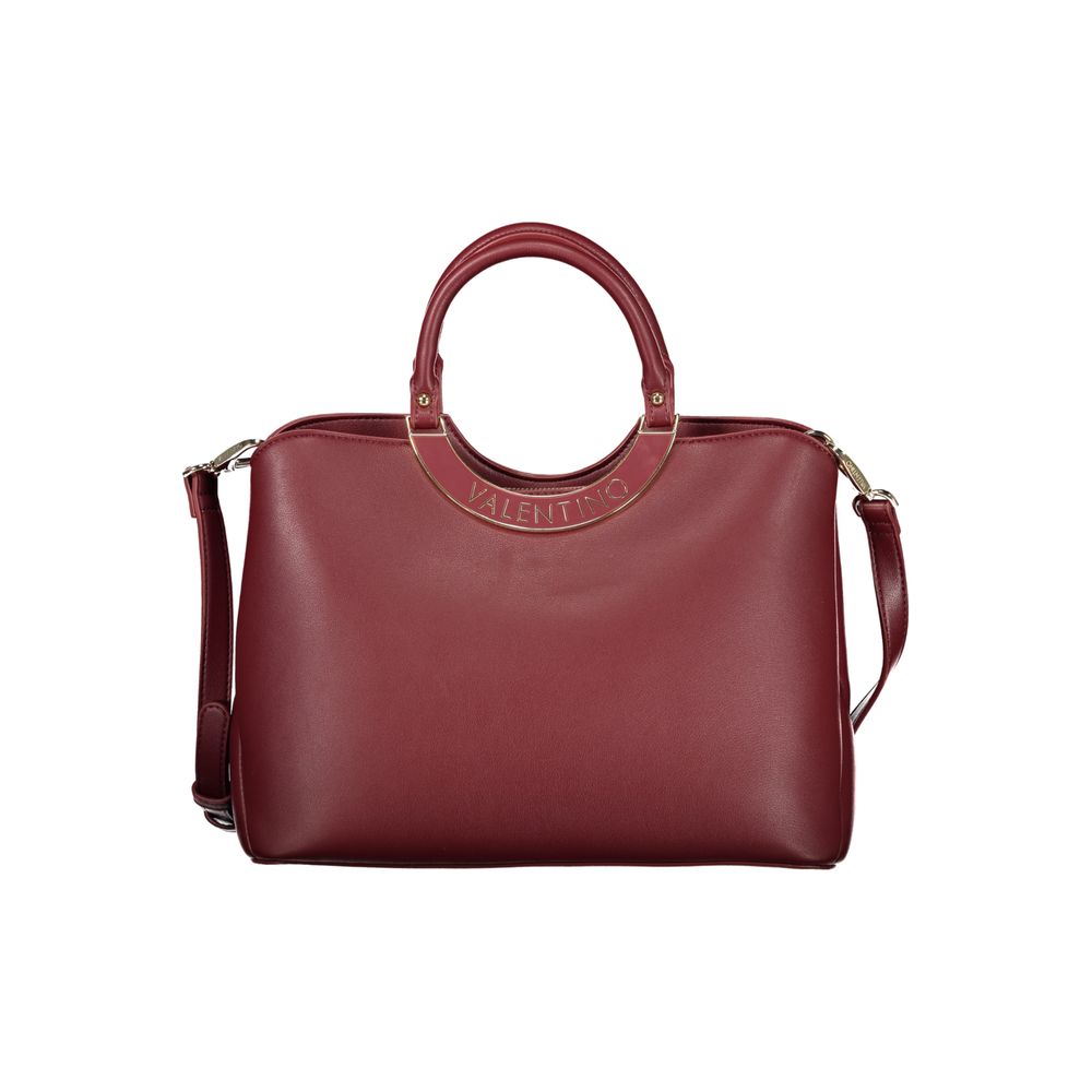 Mario Valentino Red Polyurethane Women Handbag