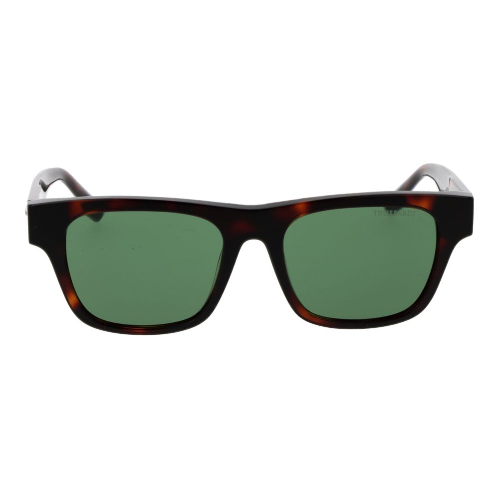 Trussardi Brown Acetate Sunglasses