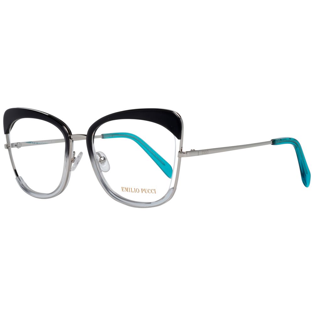 Emilio Pucci Black Metal Glasses (Frames)