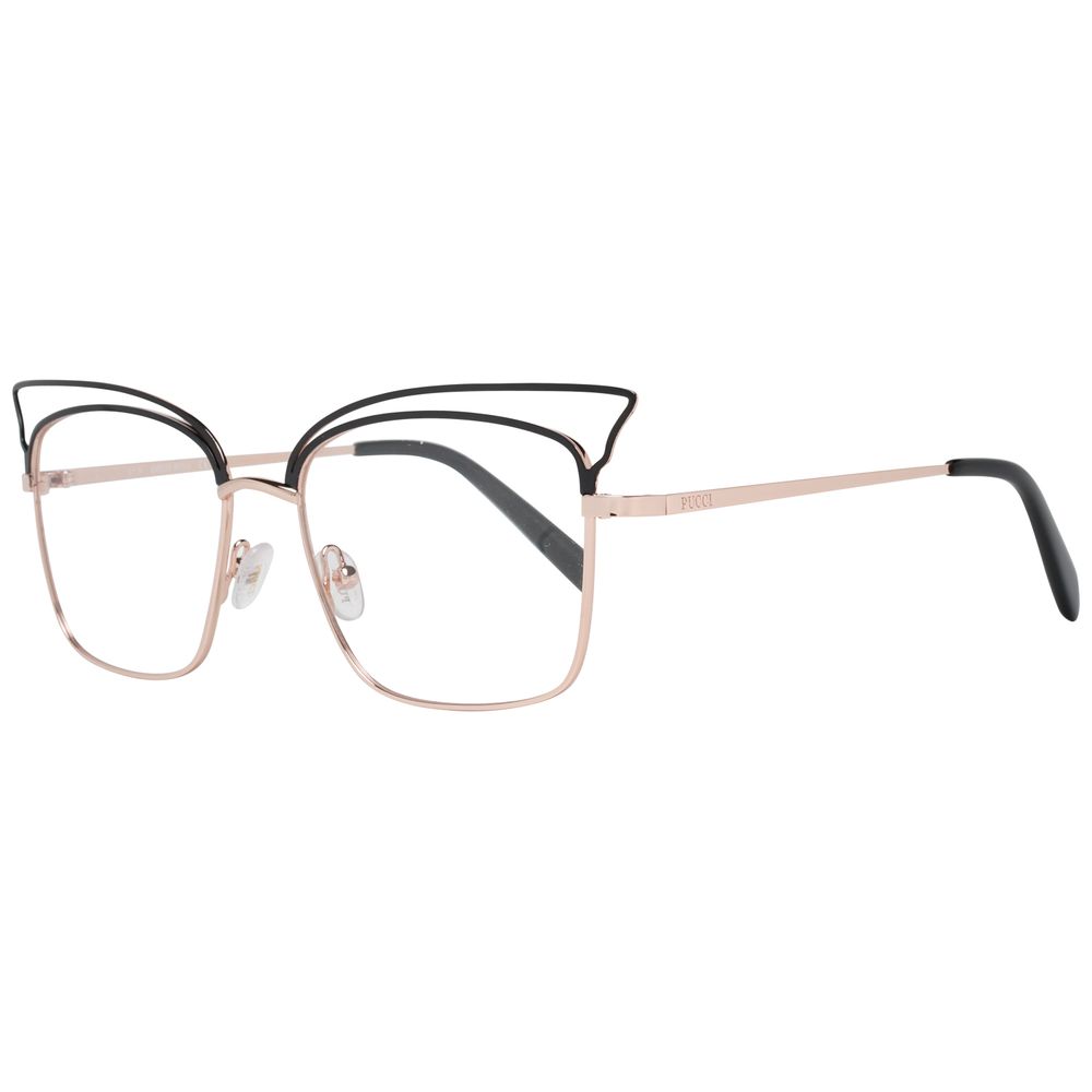 Emilio Pucci Black Metal Glasses (Frames)