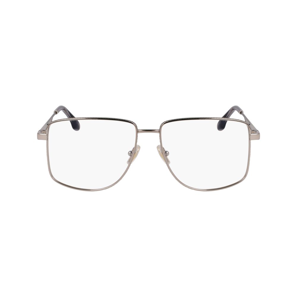 Victoria Beckham Gray Metal Glasses (Frames)