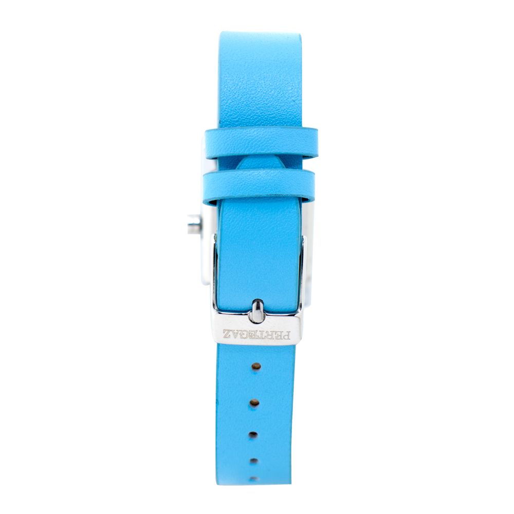 PERTEGAZ Blue Leather Dress Watch