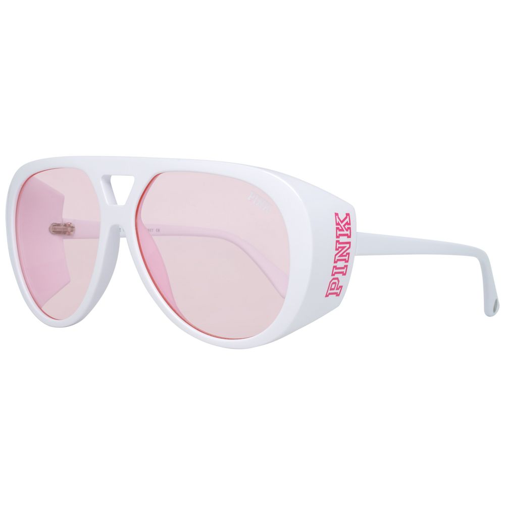 Victoria's Secret White Plastic Sunglasses