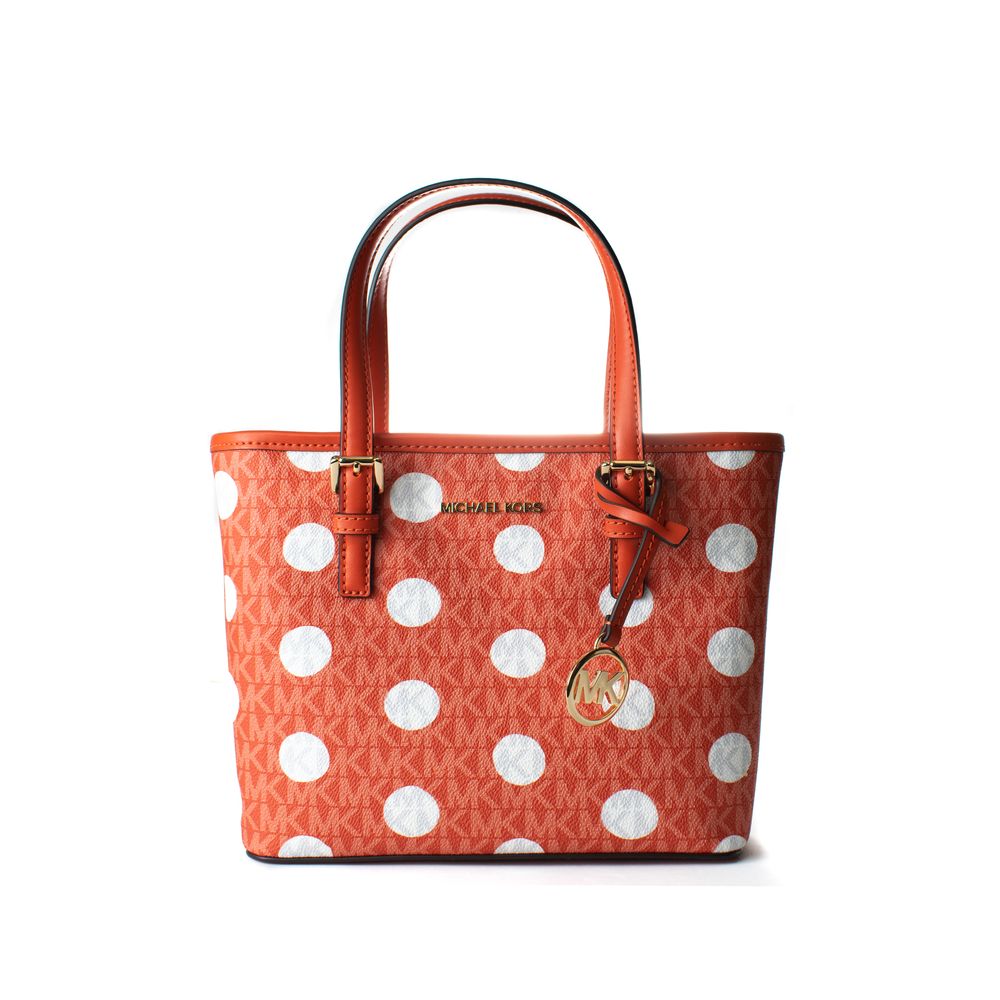 Michael Kors Orange Canvas Tote Bag - Luxe Marca
