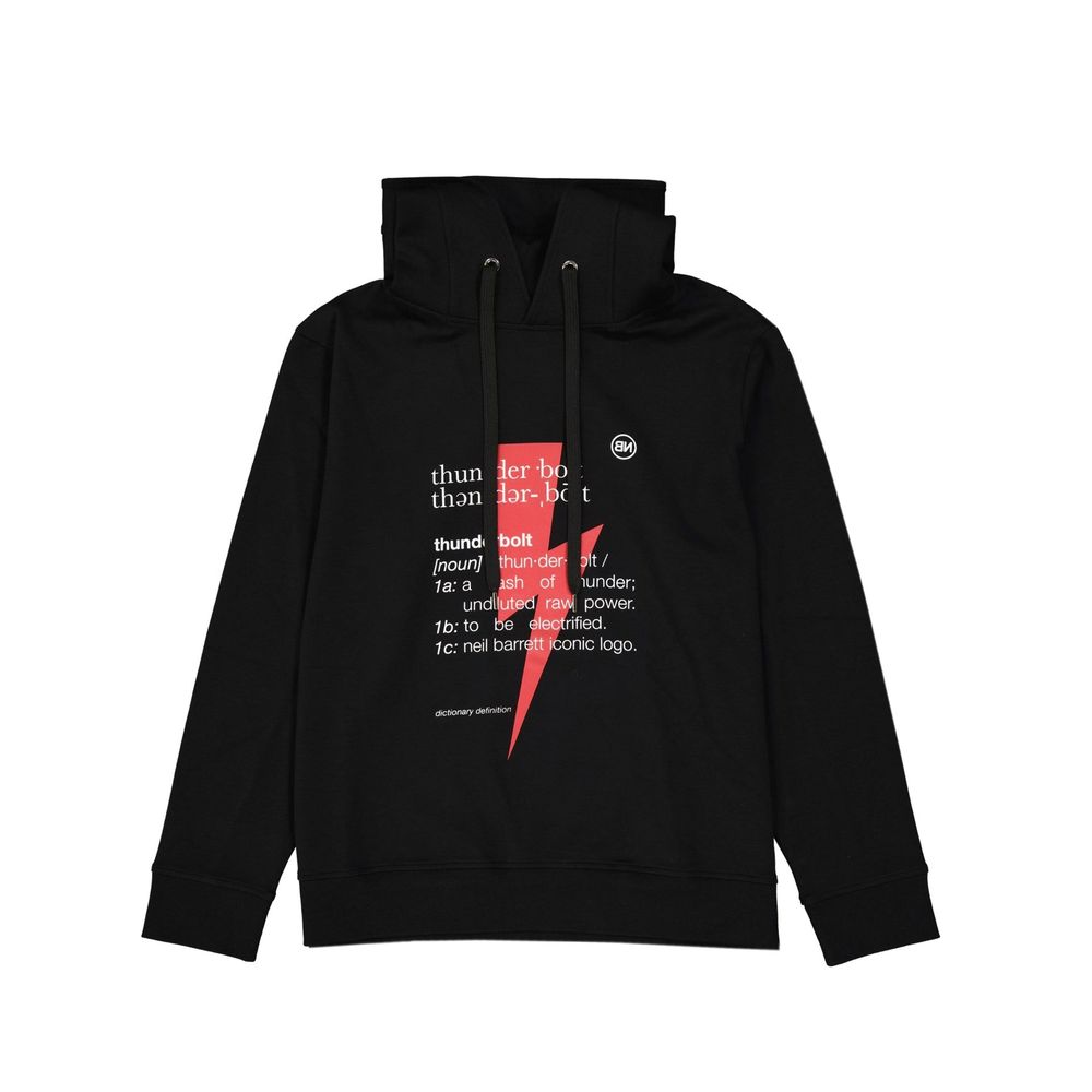 Neil Barrett Black Cotton Sweatshirt