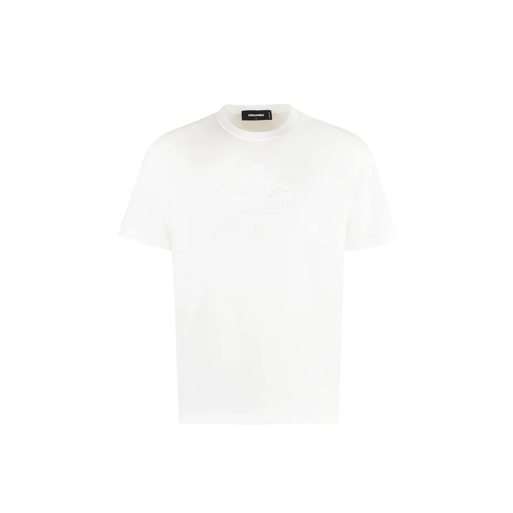 Dsquared² White Cotton T-Shirt