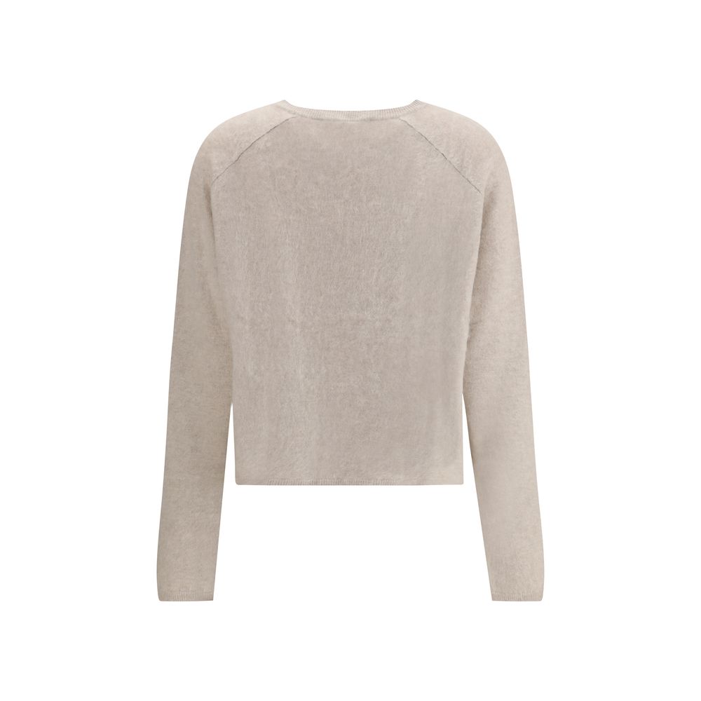 Lisa Yang Beige Cashmere Cashmere Sweater