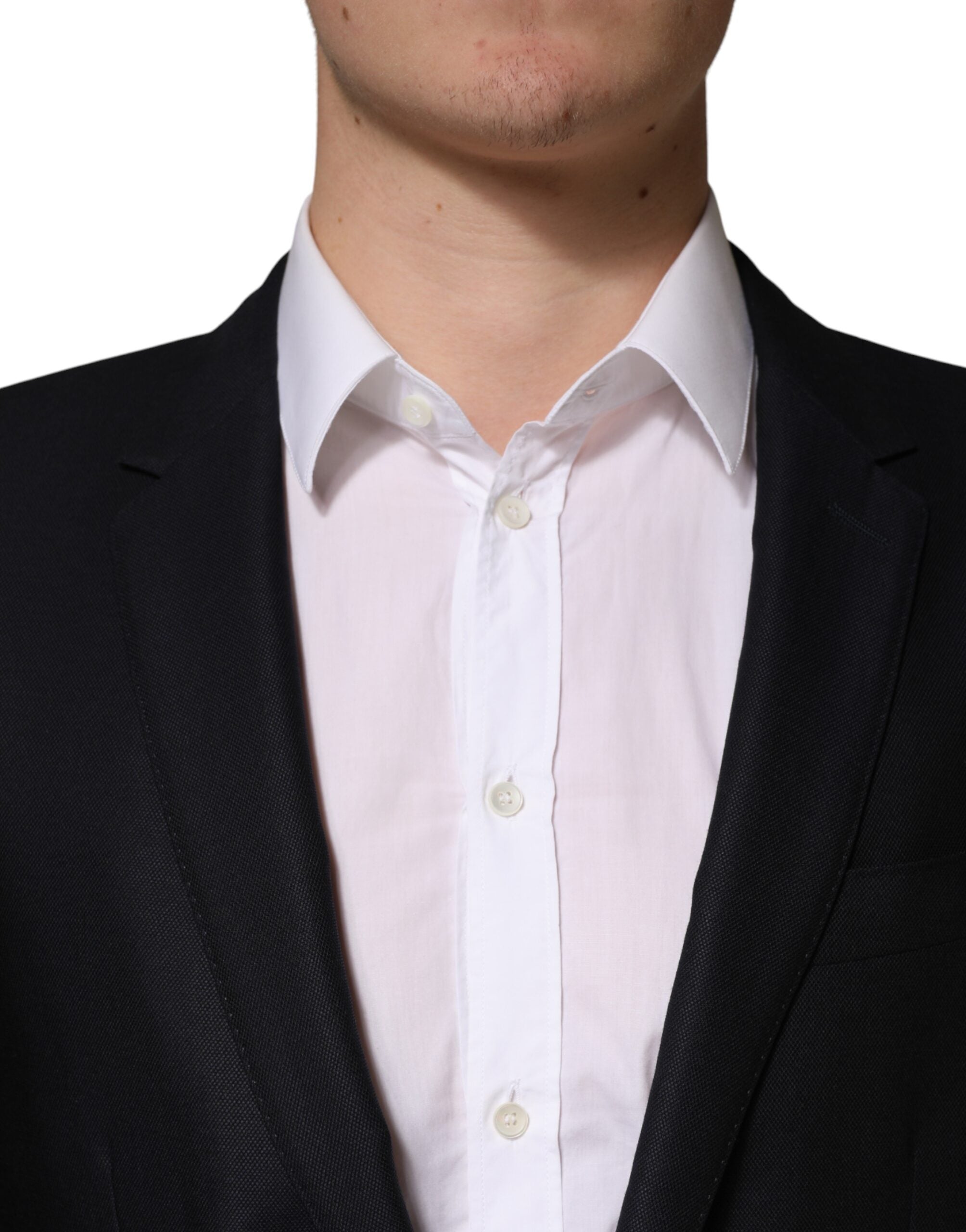 Dolce & Gabbana Black MARTINI Single Breasted Jacket Blazer - Luxe Marca