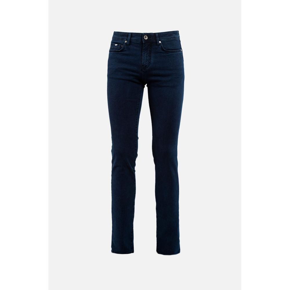 Gas Blue Cotton Jeans Denim