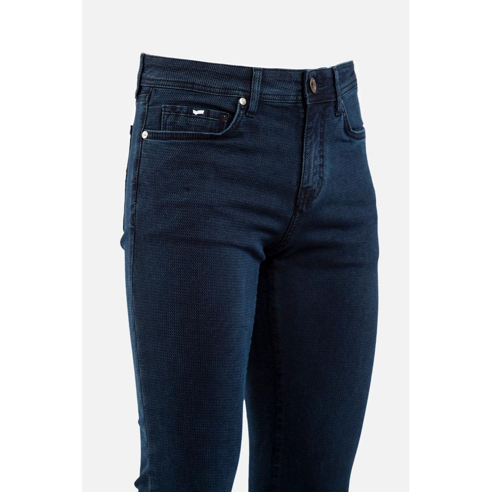 Gas Blue Cotton Jeans Denim