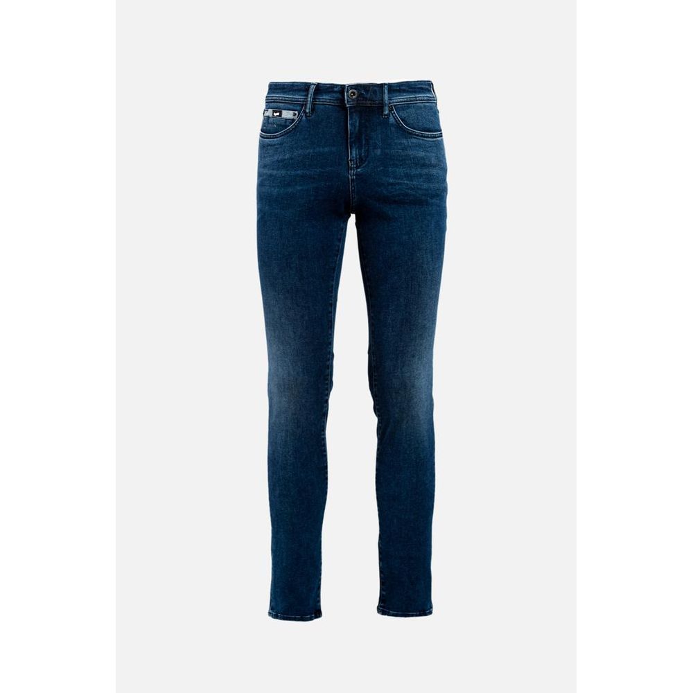 Gas Blue Cotton Jeans Denim