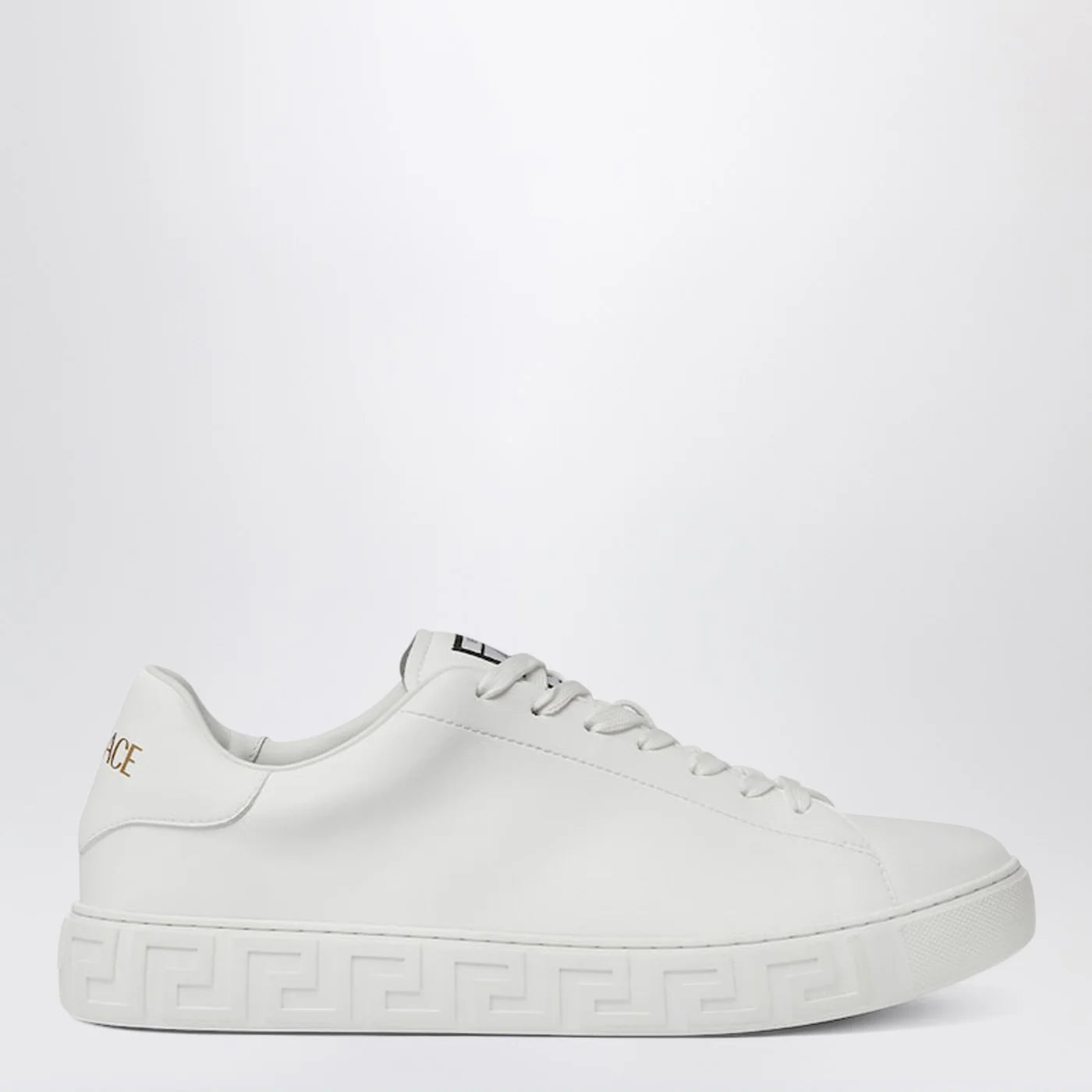 Versace White Greca nylon Sneakers