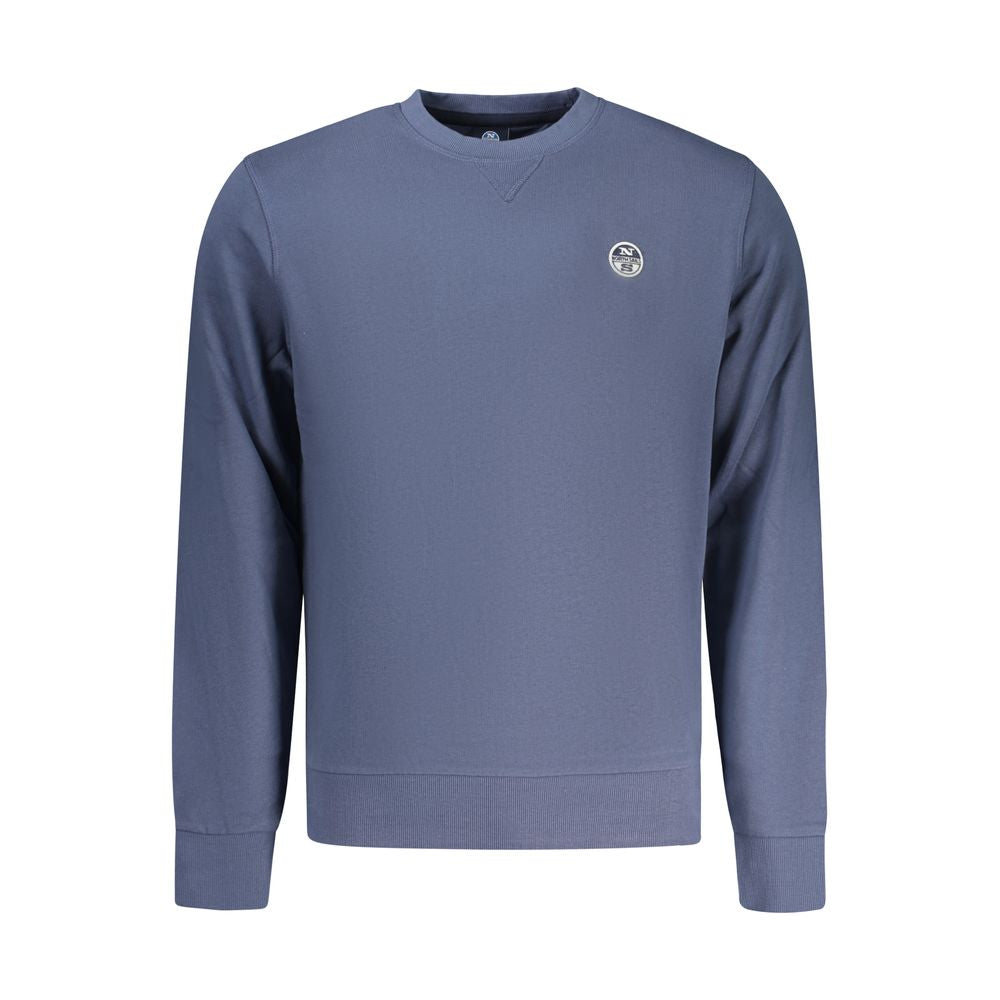 North Sails Blue Cotton Sweatshirt