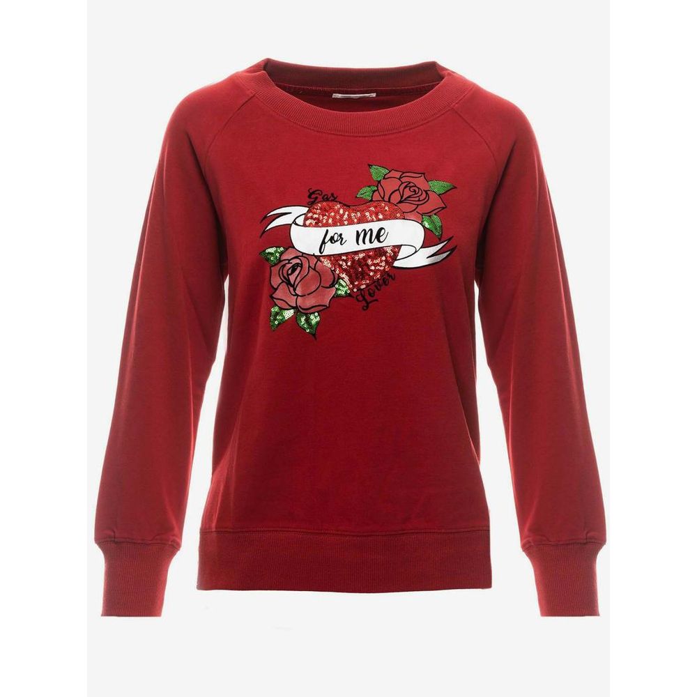 Gas Gray Cotton Sweatshirt