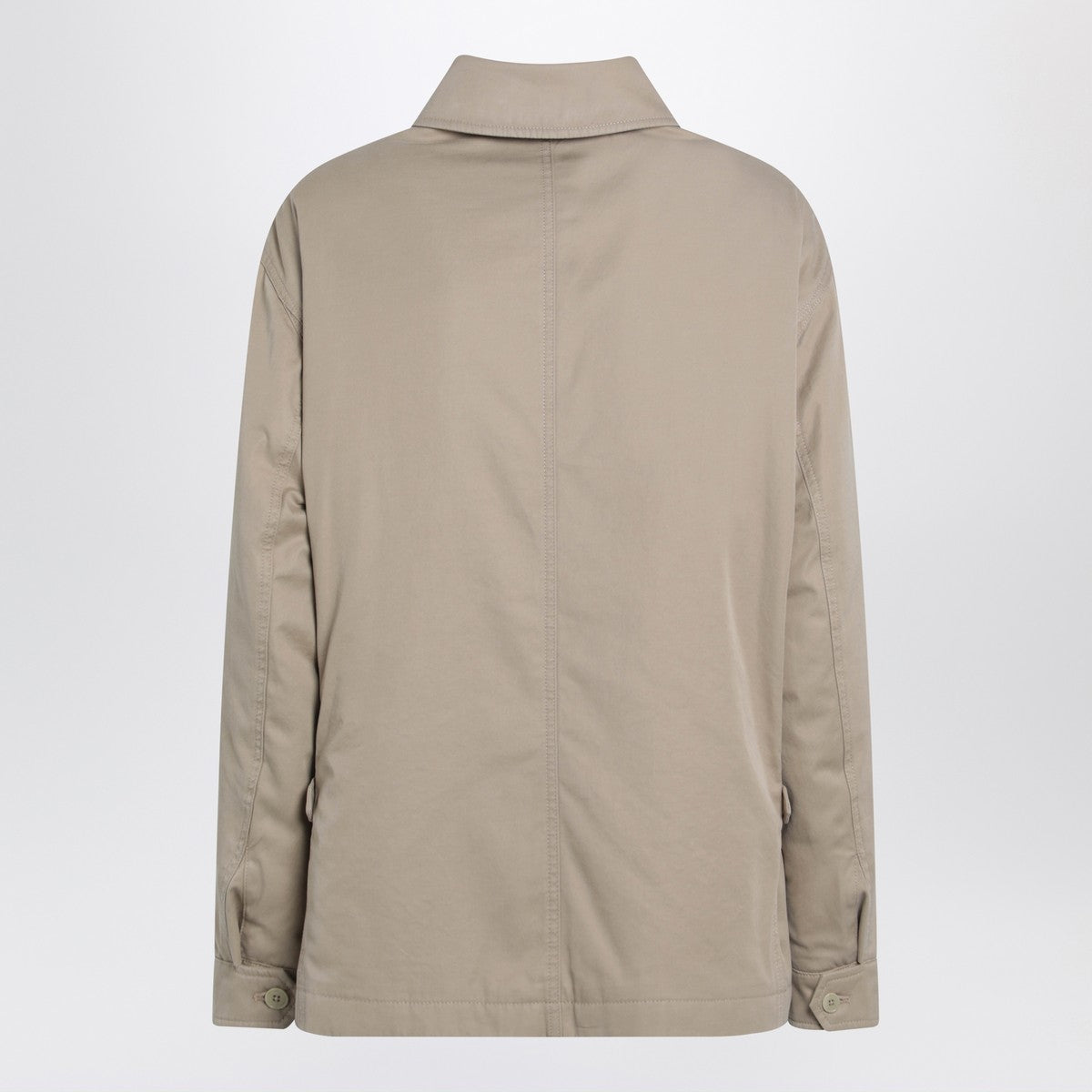The Row The Row Sand-colored Aurelius jacket in cotton and cashmere