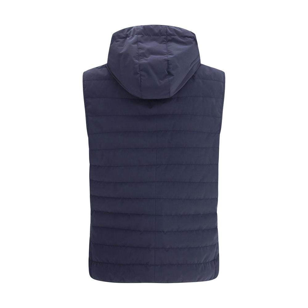 Brunello Cucinelli Blue Polyester Clothing