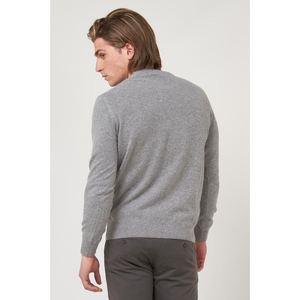 Gas Gray Wool Sweatshirt
