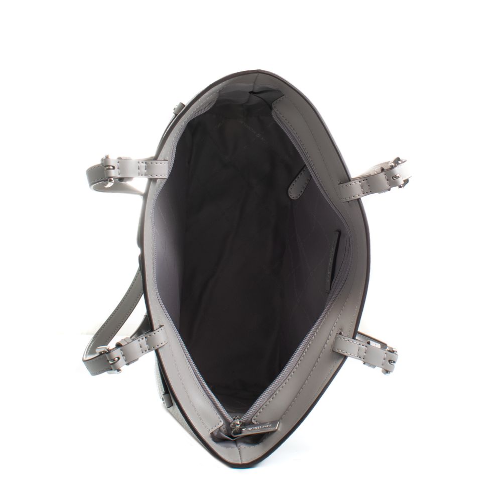 Michael Kors Gray Canvas Tote Bag