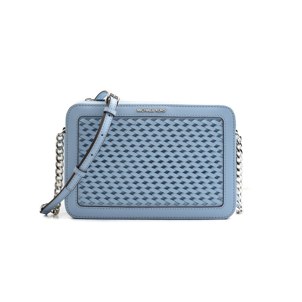 Michael Kors Blue Fur Crossbody Bag