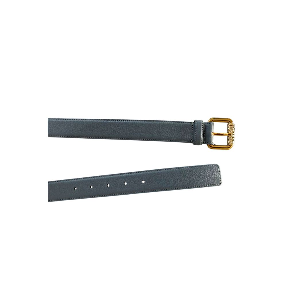 Borbonese Blue Leather Women Belt