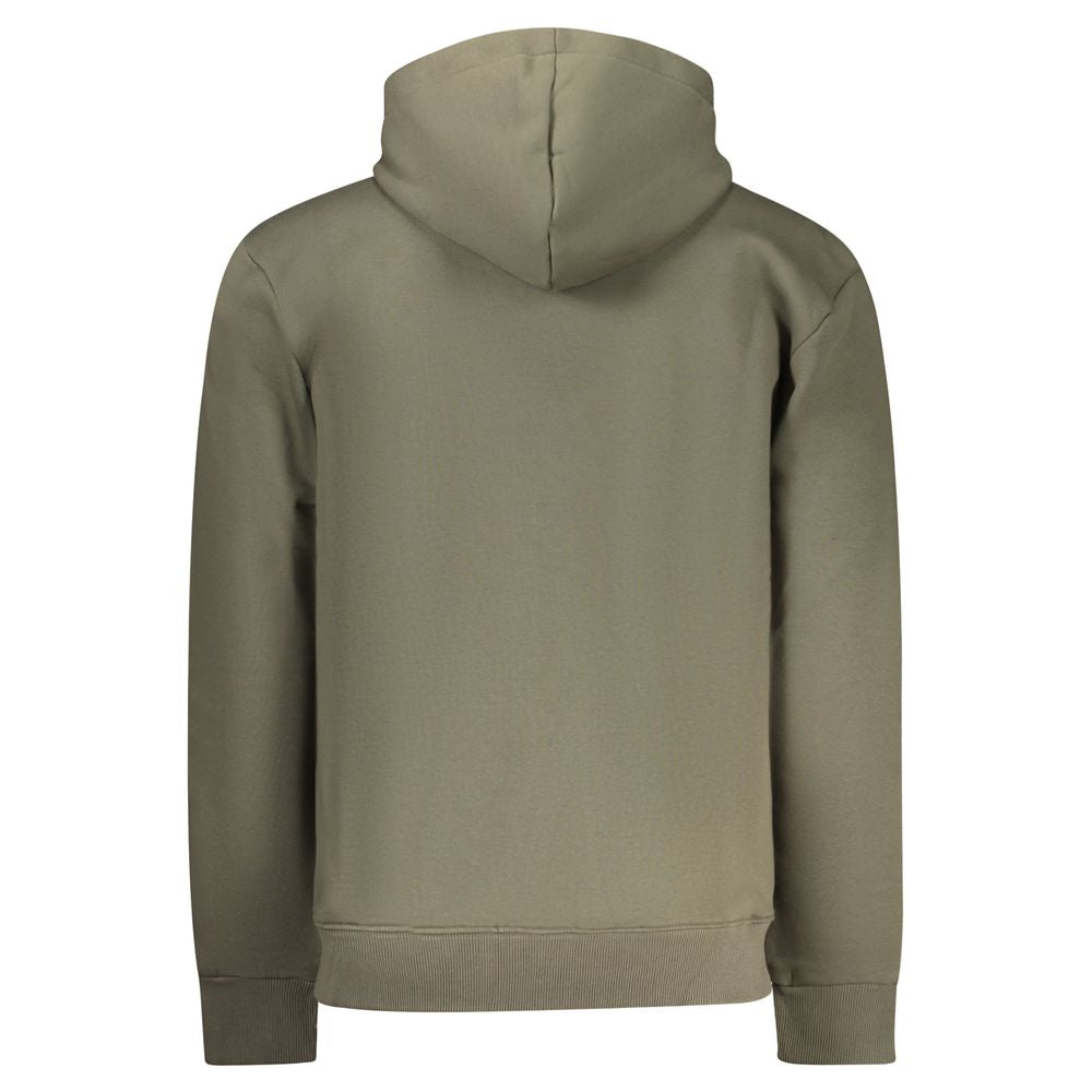 Coveri Moving Verde Cotton Men Sweatshirt