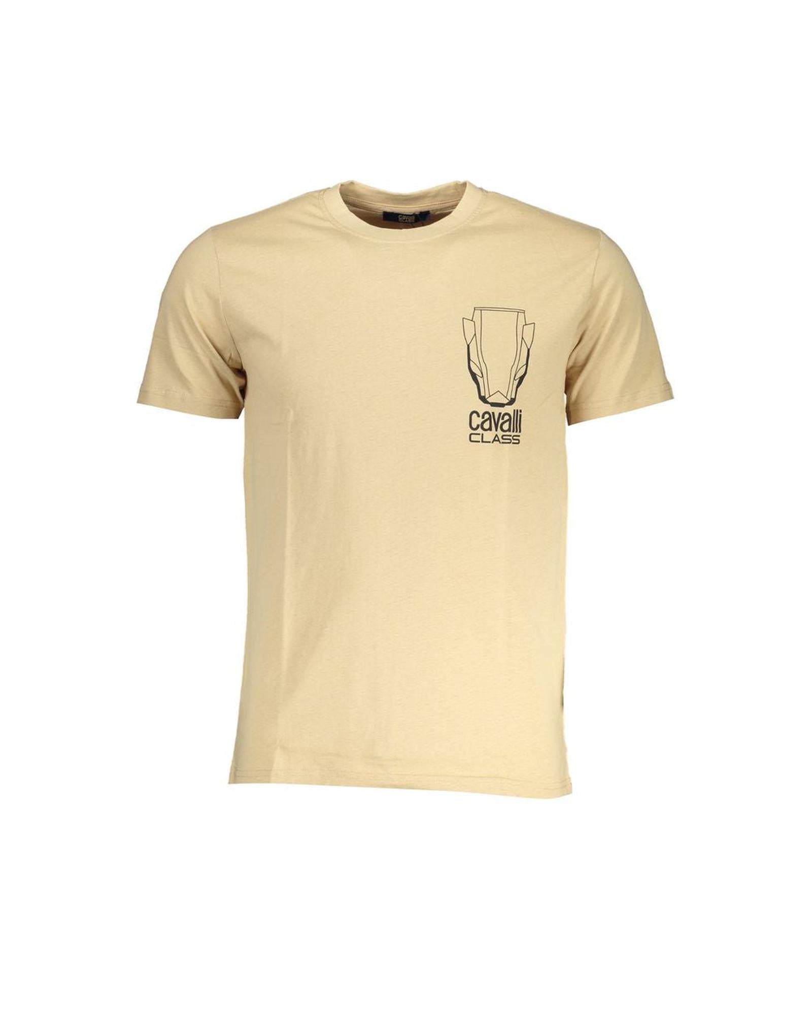 Cavalli Class Black Cotton T-Shirt