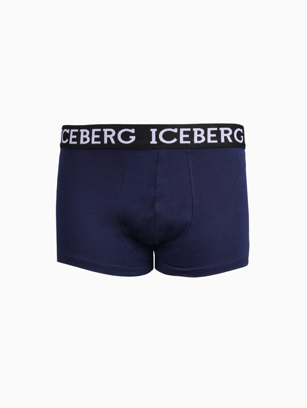 Men's trunk underwear in navy - Cotton boxer briefs pack for men
