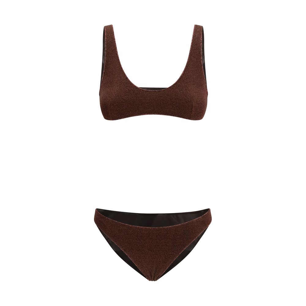 Oséree Brown Polyamide Bikini