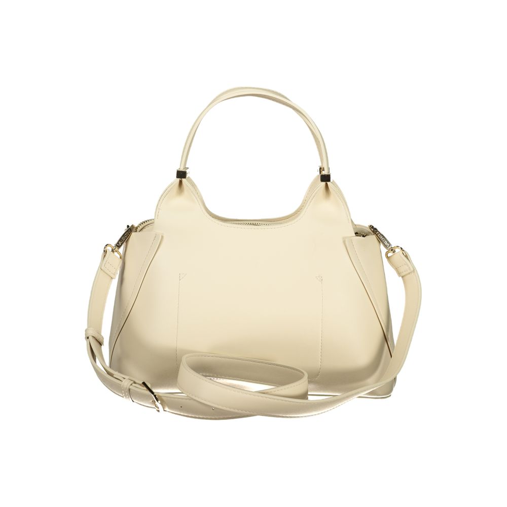 Mario Valentino Beige Polyurethane Women Handbag