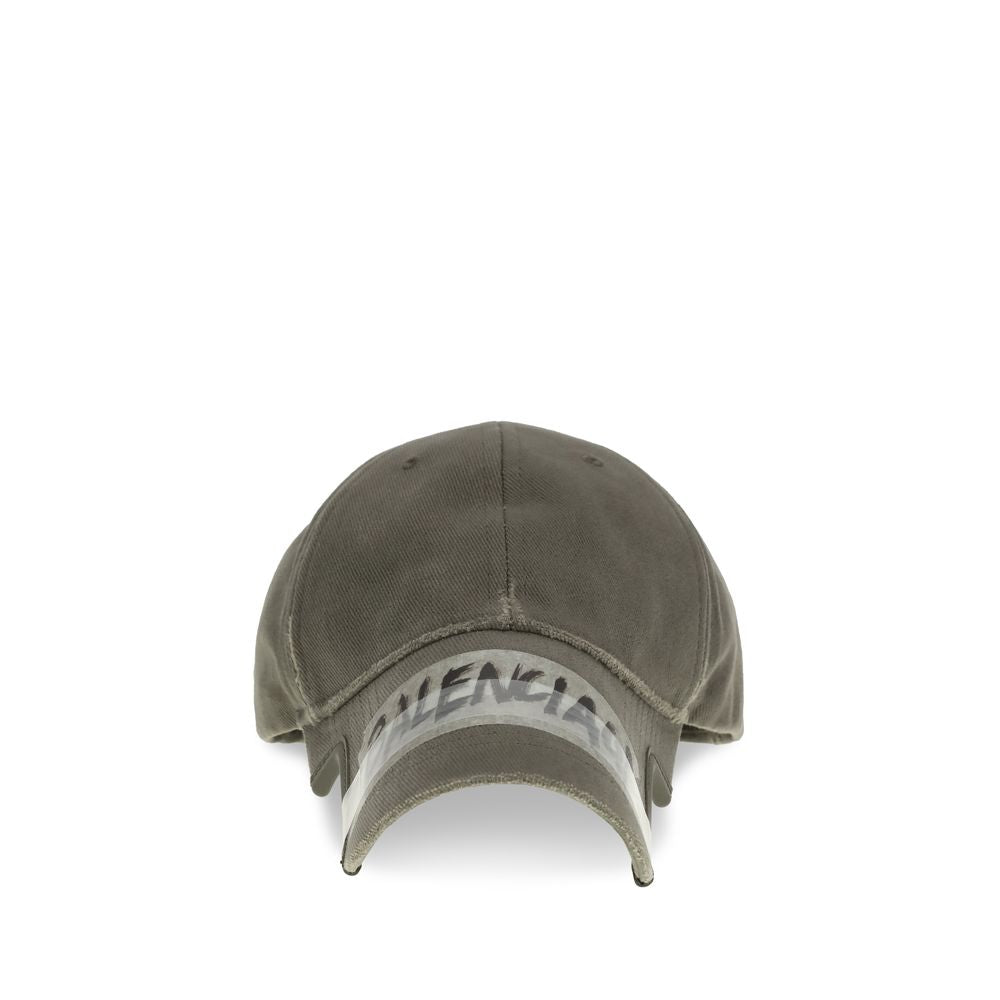 Balenciaga Bicolor Cotton Cap (Baseball Hat)