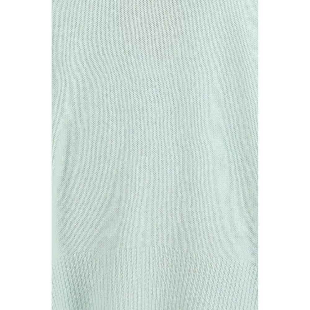 Allude Light Blue Cashmere Cashmere Sweater