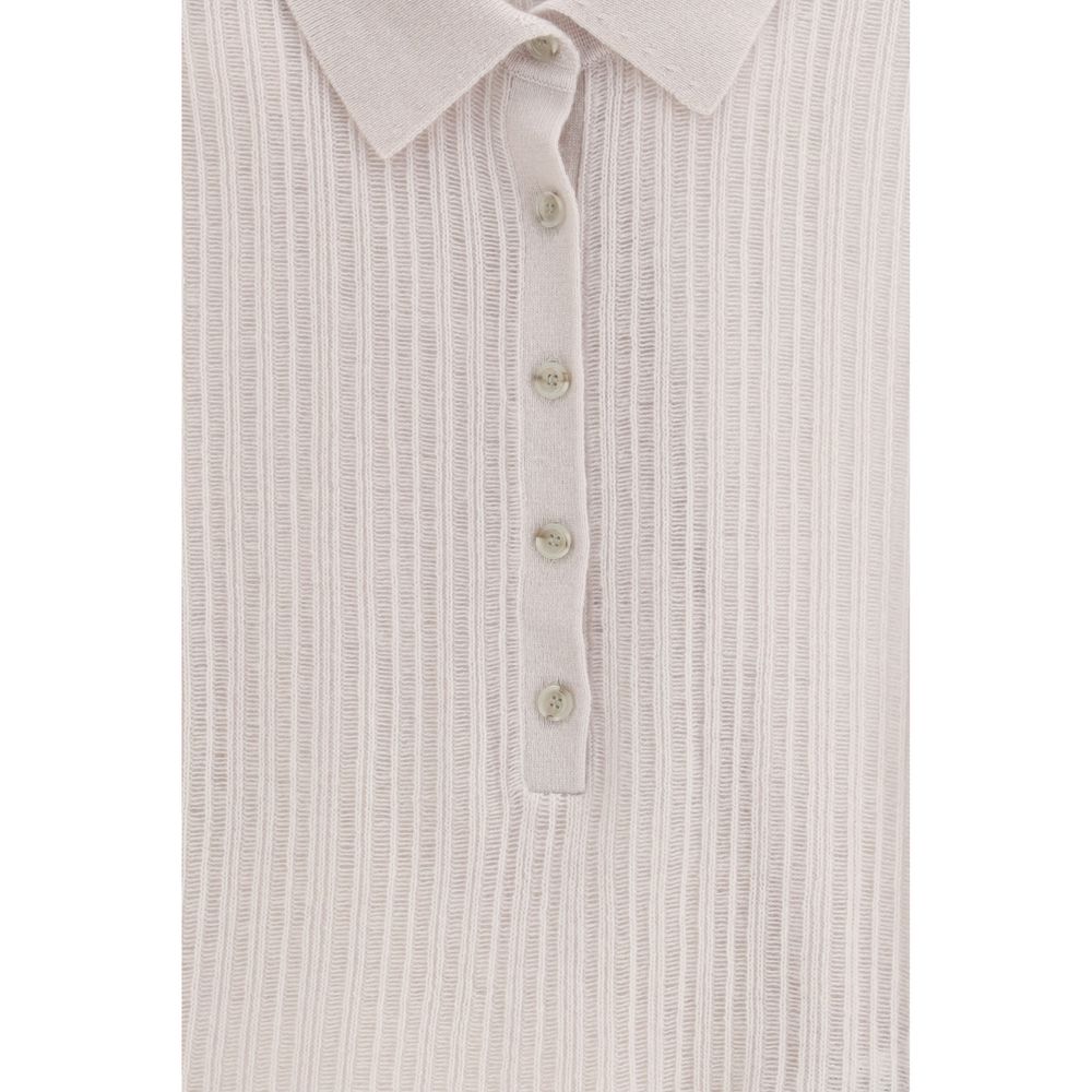 Allude Cream Cashmere Sweatshirt