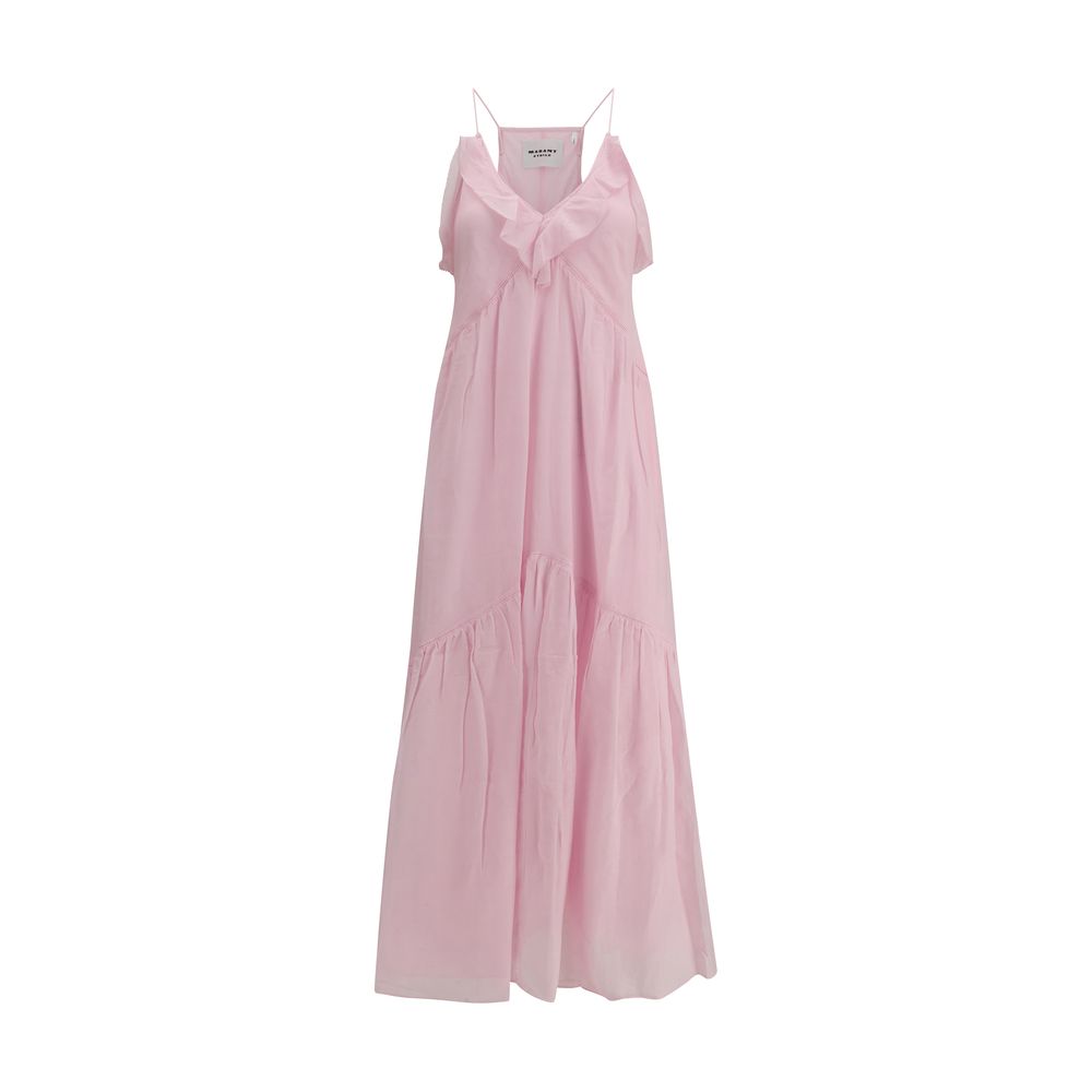 Marant Etoile Multicolor Cotton Casual Dress