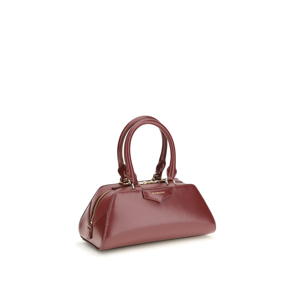 Givenchy Bordeaux Calf Leather Bos Taurus Shoulder Bag