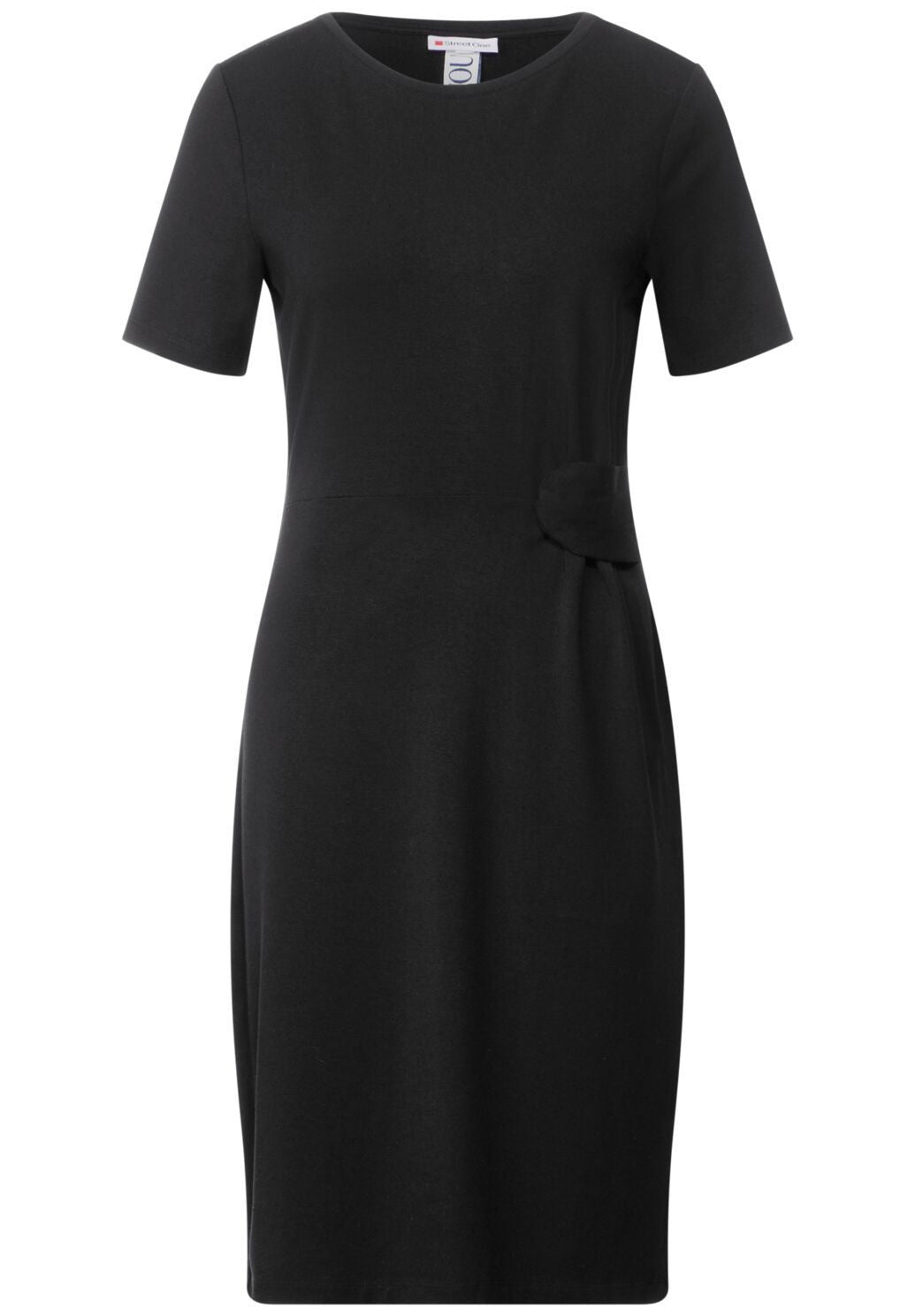 Street One Black Viscose Casual Dress