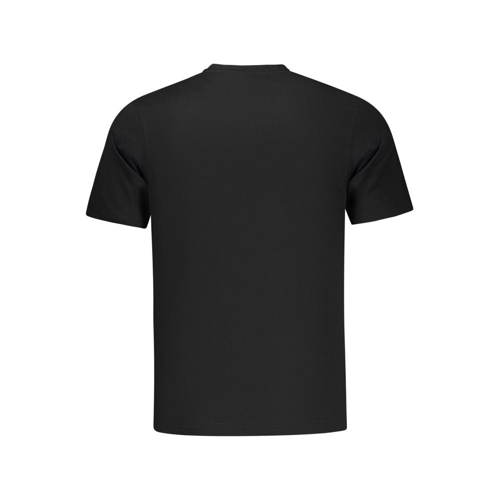 North Sails Black Cotton Men T-Shirt