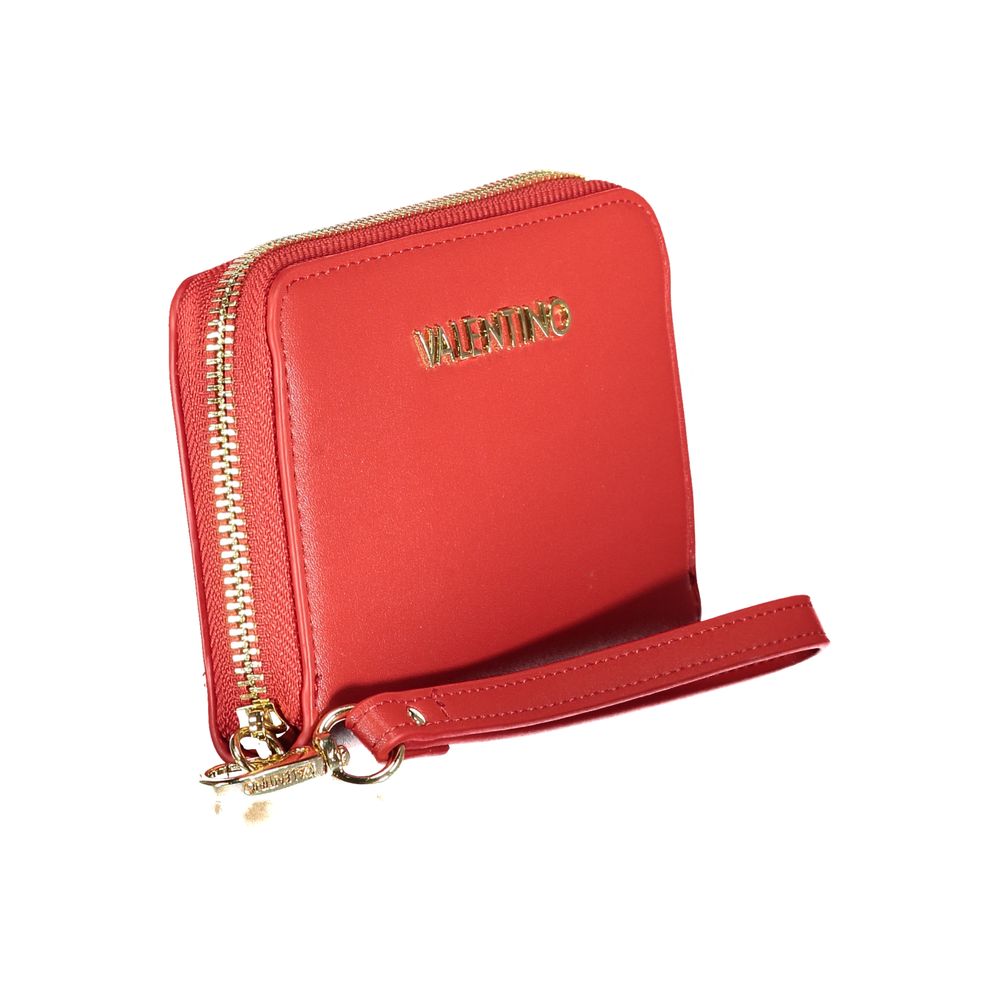 Mario Valentino Rosso Poliuretano Women Wallet