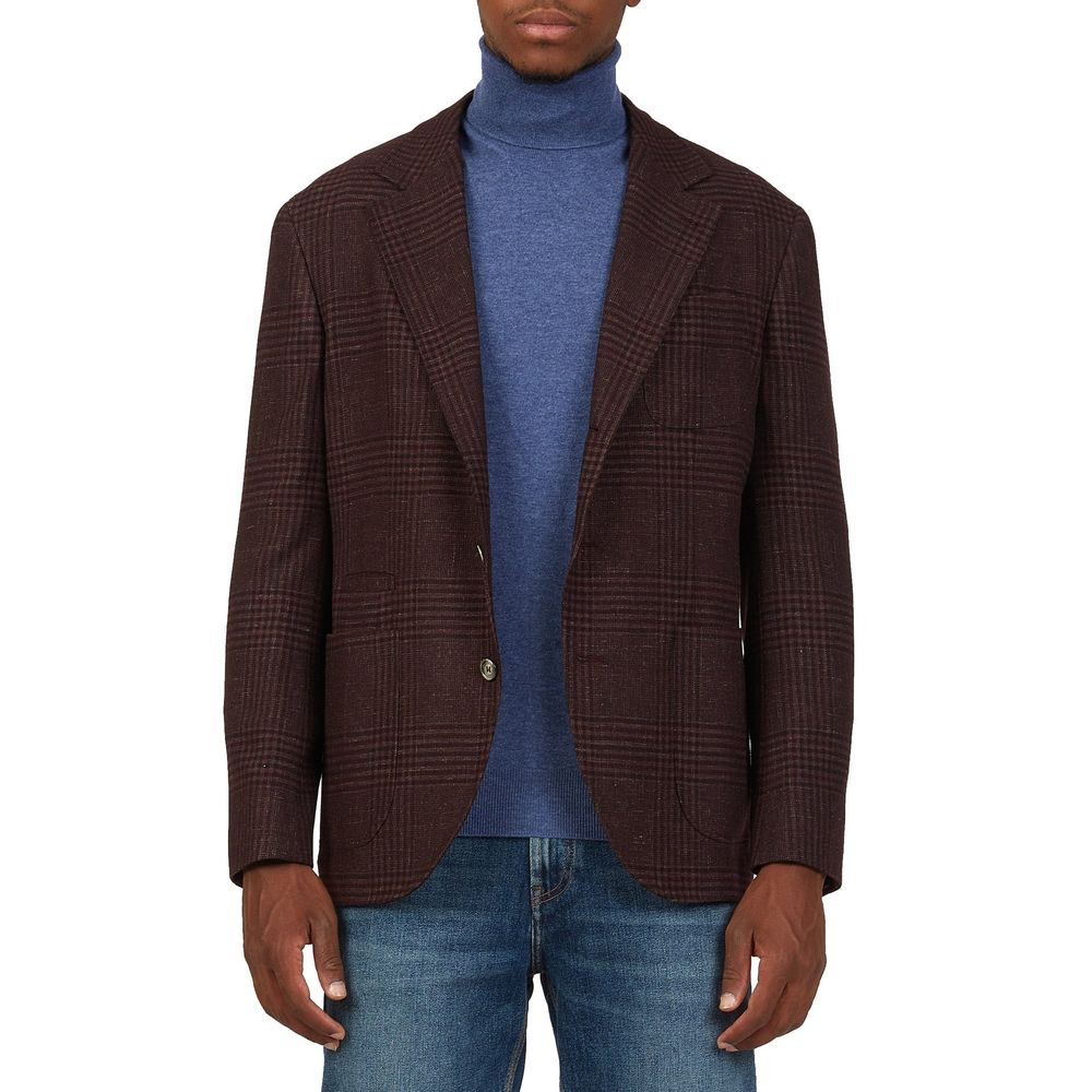 Brunello Cucinelli Multicolor Wool Coat