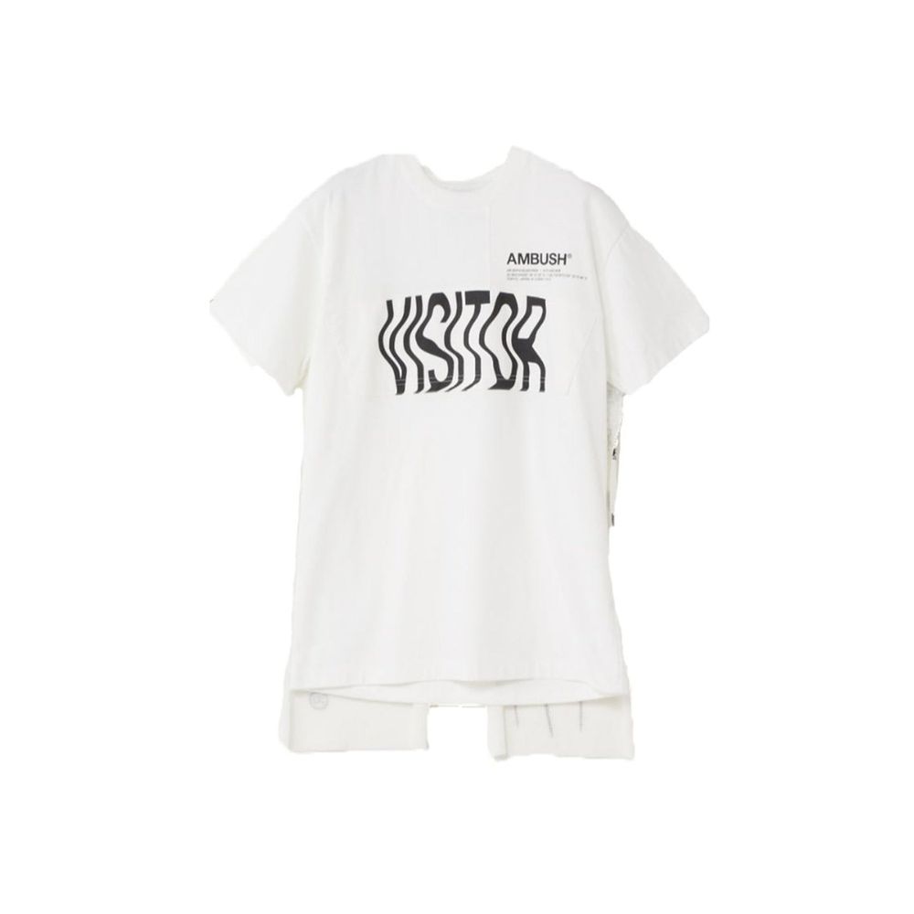 Ambush White Cotton T-Shirt